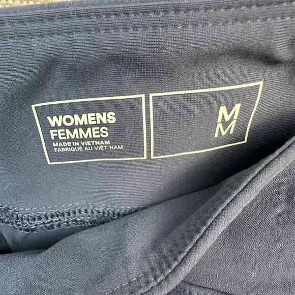 Mountain Hardwear Pants Women's Size Medium Blue Nylon Pockets Pull On Casual - Picture 10 of 10